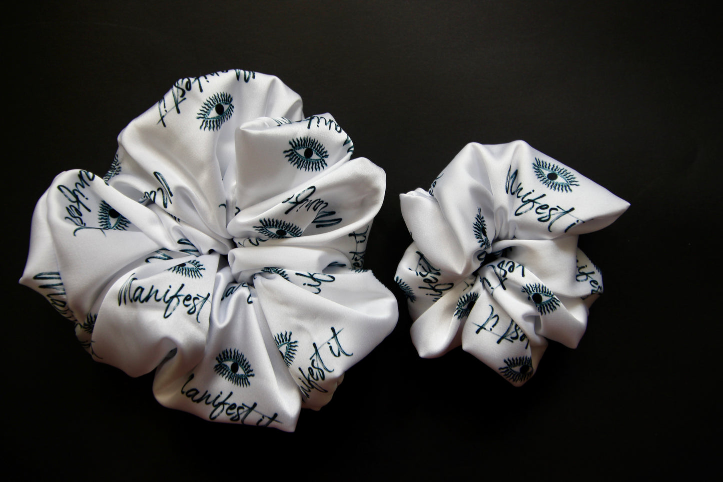 Manifest it scrunchie