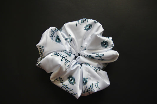 Manifest it scrunchie